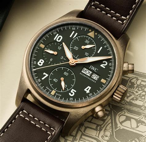 iwc bronze spitfire review.